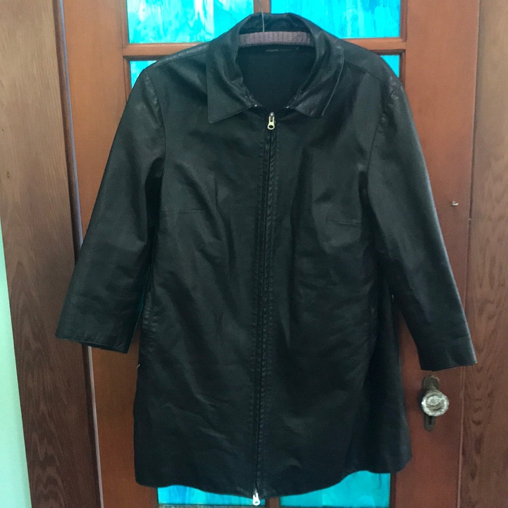 Rudsak Collection Leather Trench Coat